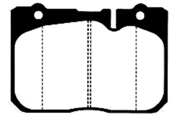 KAVO PARTS stabdžių trinkelių rinkinys, diskinis stabdys BP-9044